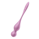 Вагинальные смарт-шарики с вибрацией Satisfyer Love Birds 1 Connect App Pink, 78 г